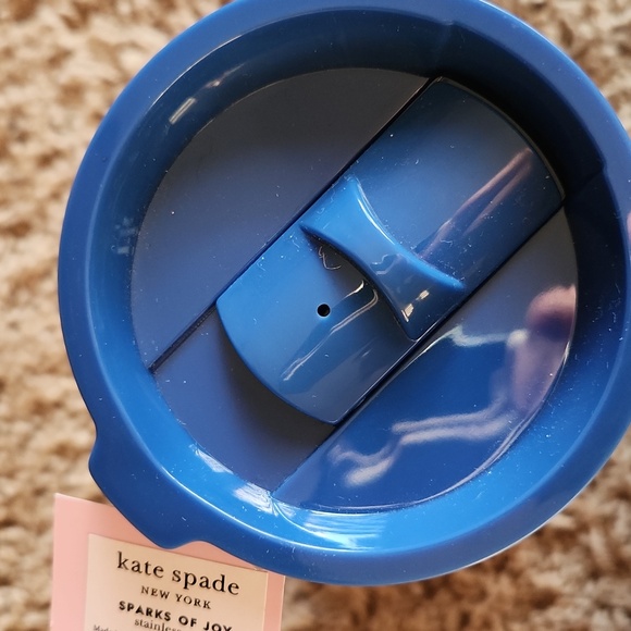 NWT Kate Spade polka dot tumbler with letter K - Picture 6 of 8